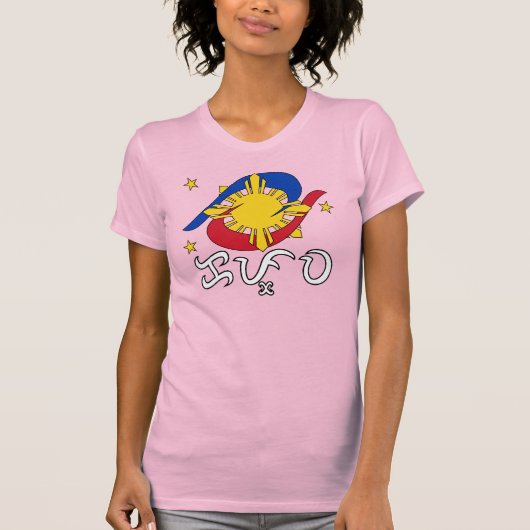 Kapwa (バイバイン文字) tシャツ (正面)