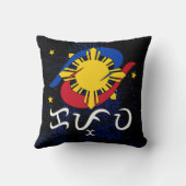 Kapwa (Baybayin script) クッション (裏面)