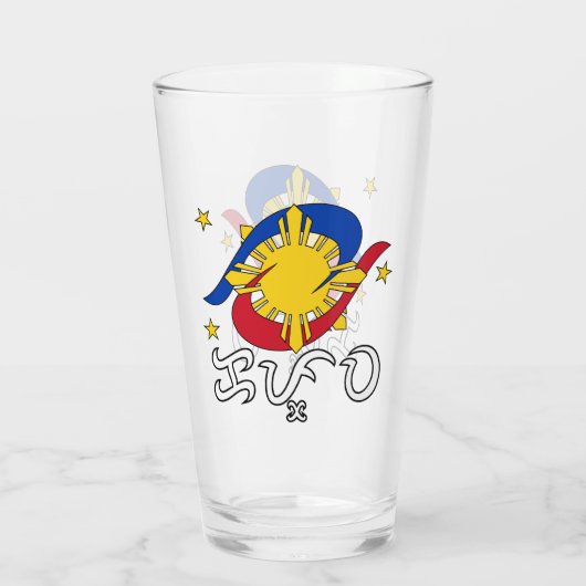 Kapwa (Baybayin script) タンブラーグラス (裏面)