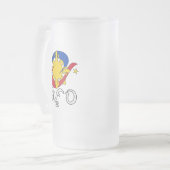 Kapwa (Baybayin script) フロストグラスビールジョッキ (正面左)