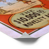 KAR-MIマジシャン劇団ヴォードヴィルポスター ポスター (角)