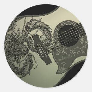 Karami ryuu guitar 1 ラウンドシール