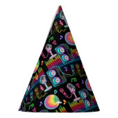 Karaoke Neon Glow Singing Music Party パーティーハット (左)