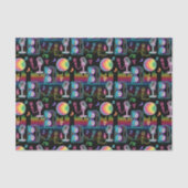 Karaoke Neon Glow Singing Music Party 薄葉紙 (正面)