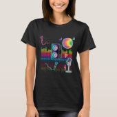 Karaoke Neon Singing Music Party Tシャツ (正面)
