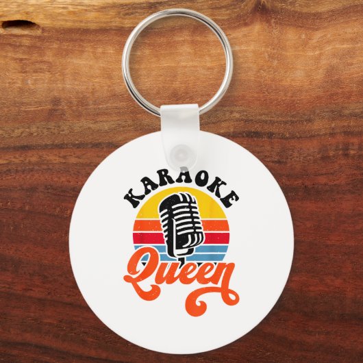 Karaoke Queen  キーホルダー (正面)