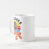 Karaoke Queen  コーヒーマグカップ (正面左)