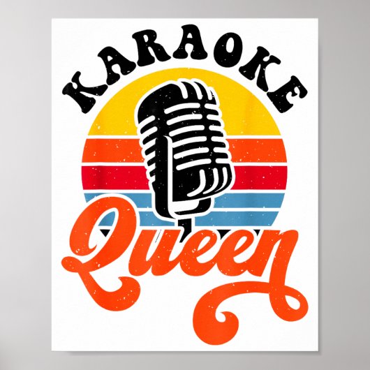Karaoke Queen  ポスター (正面)