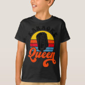 Karaoke Queen  Tシャツ (正面)