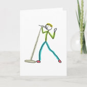 Karaoke Singing Stickman カード (正面)