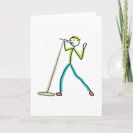 Karaoke Singing Stickman カード