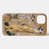 Karas、Meerkat (Suricata Suricatta)の歩哨 Case-Mate iPhoneケース (裏面 (横))