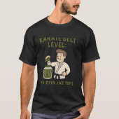 Karate Belt Level Can Open Jar Tops Martial Arts N Tシャツ (正面)
