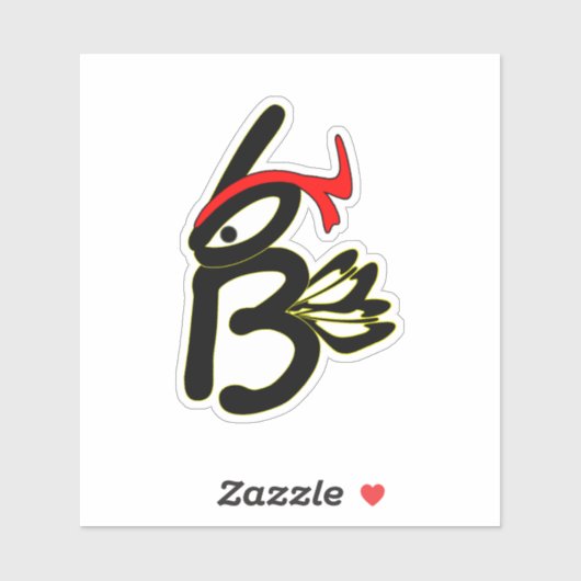 Karate Biene シール (シート)