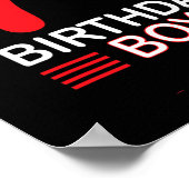 Karate Birthday Tee Boy Gift Kids Taekwondo 5  ポスター (角)