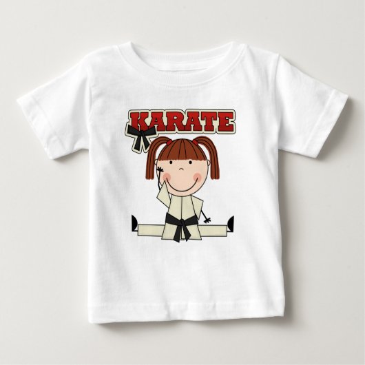 KARATE - Brunette Girl Tシャツ&ギフト ベビーTシャツ (正面)