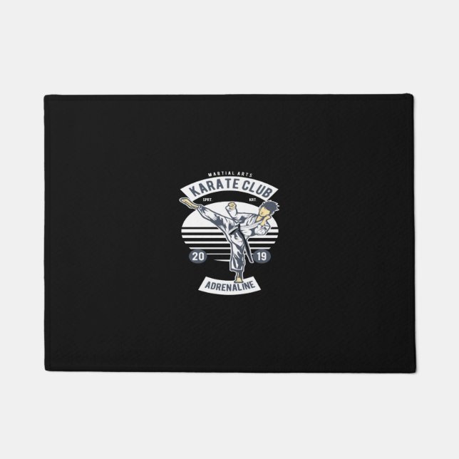 karaté club adrénaline ドアマット (正面)
