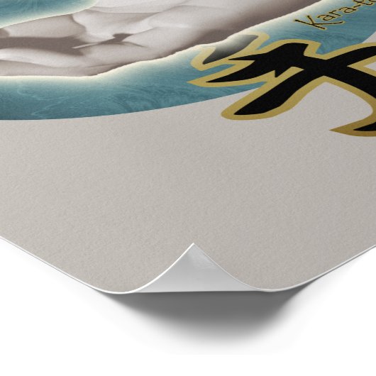 Karate Empty Hand  ポスター (角)