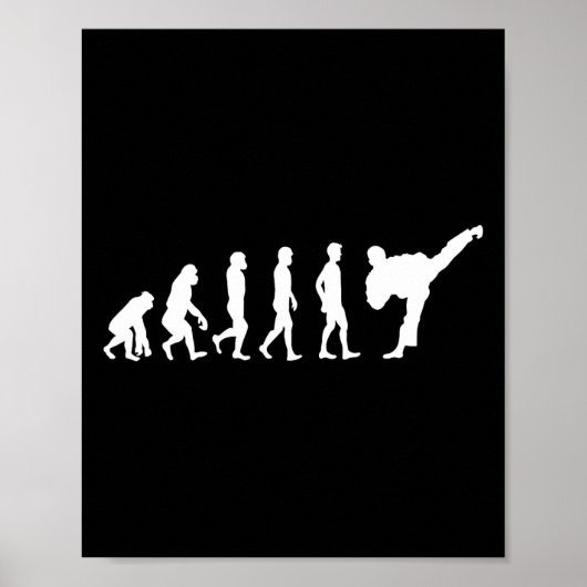 Karate Evolution Perfect Gift Judo Martial Arts Ka ポスター (正面)