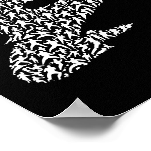 Karate Fighter And Kung Fu  ポスター (角)