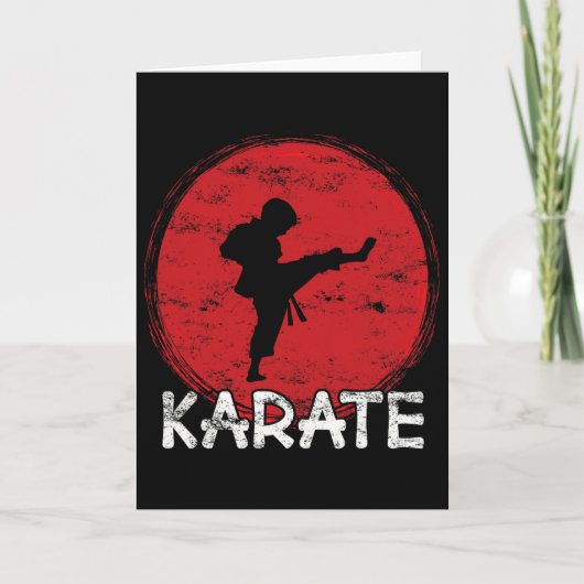 Karate Fighter Boy - Japan - Child Does Karate Kic カード (正面)