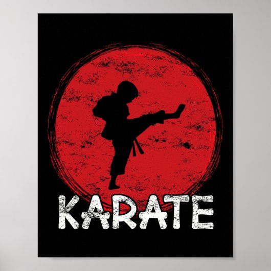 Karate Fighter Boy - Japan - Child Does Karate Kic ポスター (正面)