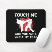 Karate Fighter Boy Youth Men Japanese Martial Arts マウスパッド (マウス)