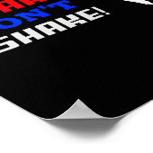 Karate Funny For Men's And Women's Break Don't Sha ポスター (角)