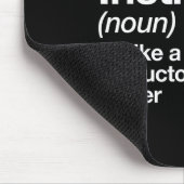 Karate Instructor Definition Funny Martial Arts Tr マウスパッド (コーナー)