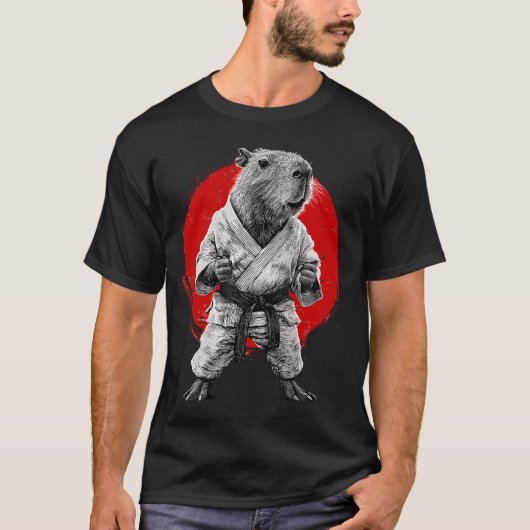 Karate Judo Japanese Martial Arts Japan Tシャツ (正面)