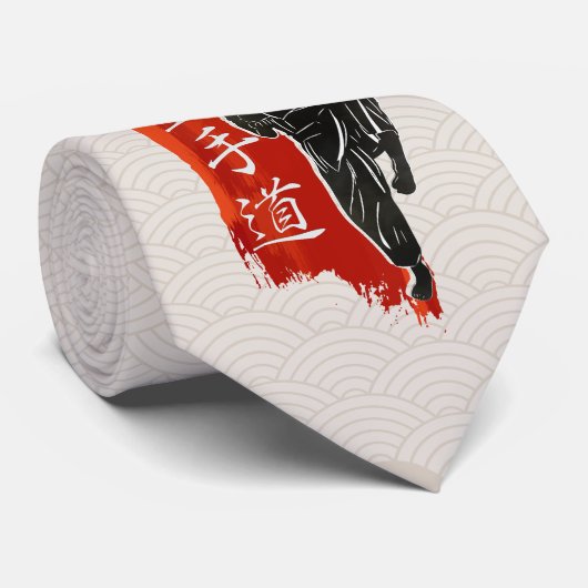 Karate Kata - The Art Within the Strike ネクタイ (ロール)