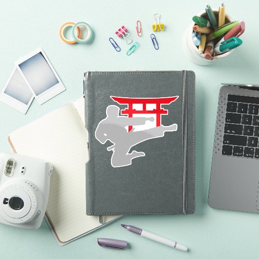 Karate Kick Torii Gate シール (iPadカバー)