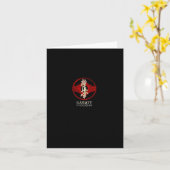 Karate Kyokushin Pullover Hoodie  カード (黄色い花)