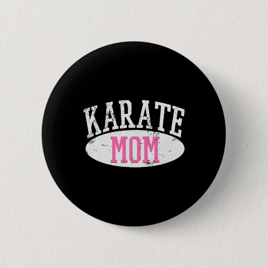 Karate Mom 2  缶バッジ (正面)