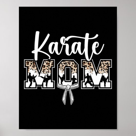 Karate Mom Karate Mama Karate Mother  ポスター (正面)