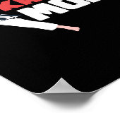 Karate Mom Karateka Self Defence Fighter  ポスター (角)