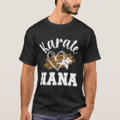 Karate Nana Leopard Karate Nana Grandma 1  Tシャツ (正面)