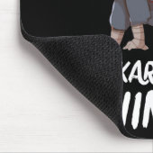 Karate Ninja Boy Funny Martial Arts Sports  マウスパッド (コーナー)