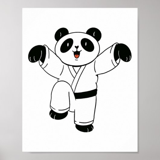 Karate Panda Crane Kick ポスター (正面)