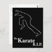 Karate R.I.P. ポストカード (正面/裏面)
