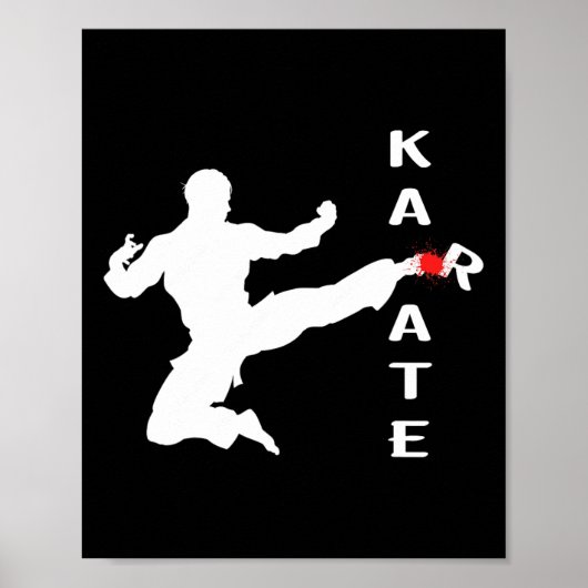 Karate Shirt  ポスター (正面)