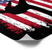 Karate Shirt - Funny Taekwondo  ポスター (角)