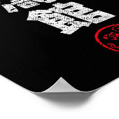 Karate Shotokan Japan Kanji Japanese Martial Arts  ポスター (角)