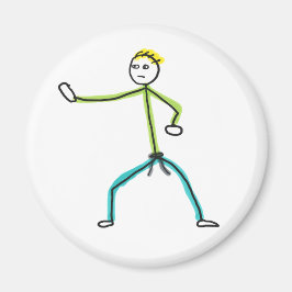 Karate Stickman マグネット