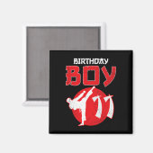 Karate Taekwondo 11 Years Old Birthday Martial Art マグネット (正面/裏面)