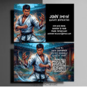 Karate Taekwondo Judo Martial Arts Instructor 名刺