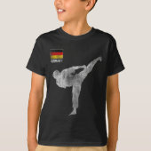 Karate Team Martial Arts Mma Kick Germany German V Tシャツ (正面)