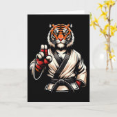 Karate Tiger Fierce Discipline Champion 1  カード (黄色い花)
