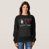 Karate Uniform to match Karate Pants & Karate Belt スウェットシャツ (正面フル)