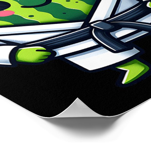 Karate Watermelon Champion  ポスター (角)